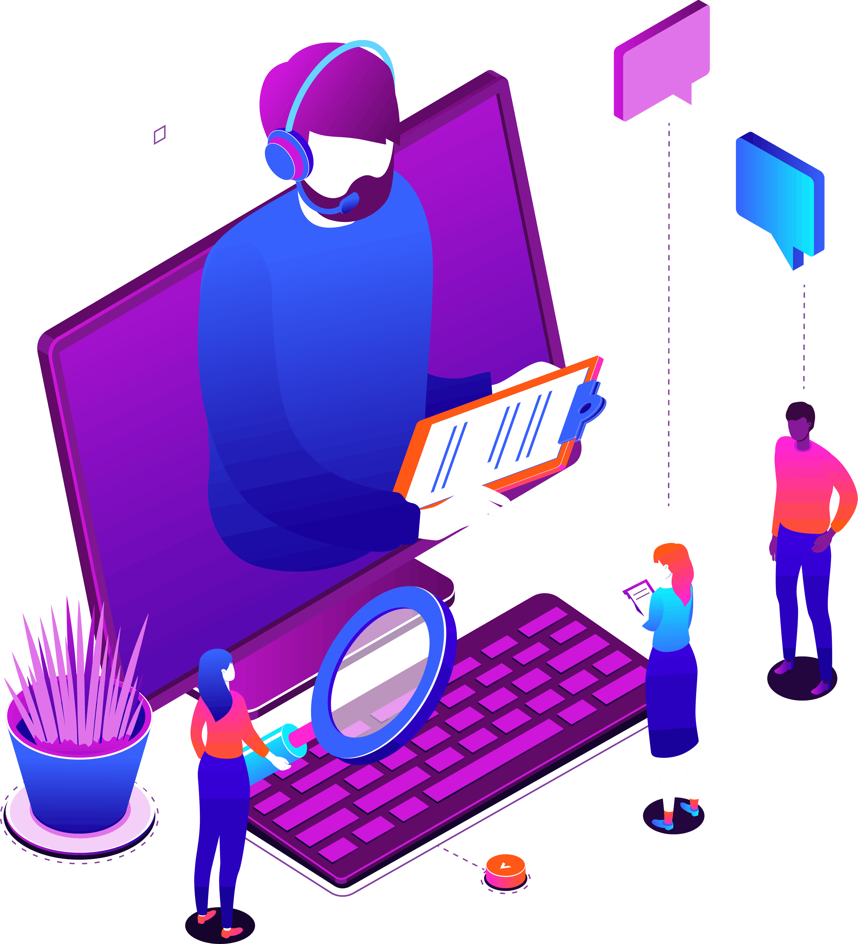 Website Hosting & Support & Maintenance Graphic by Redder Ltd